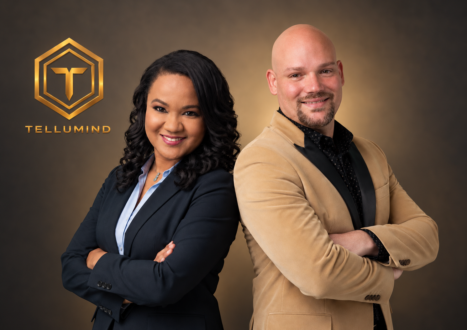 Tellumind founders Miosoty Ramirez and Daniel E. Rivera